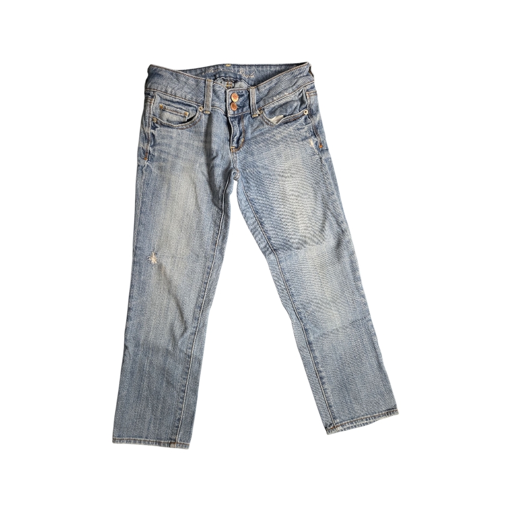 American Eagle Cropped Jeans Artist Stretch